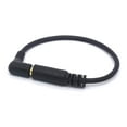 thumbnail image 5 of Tomost 90 Deg Angle 2.5mm Male to Female Cable Headphone Audio Converter 4 Poles Stereo Adapter, 5 of 6