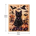 thumbnail image 3 of 2026 Pearl Diamond Art Kit, Gothic Halloween DIY Bead Art Set, Great Handmade Gift for Craft Lovers and Holiday Party Favors (CatB), 3 of 7