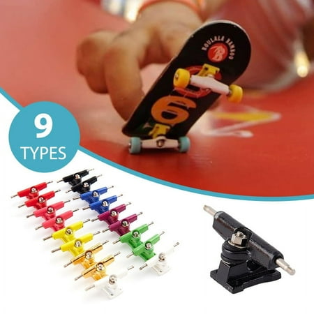 

Trucks With Tool For 32.5mm Fingerboard Skateboard Wooden Deck Accessory