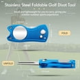 thumbnail image 2 of Herramienta de reparación Golf Divot Skylety Metal con marcador de bolas, 4 unidades, 2 of 6