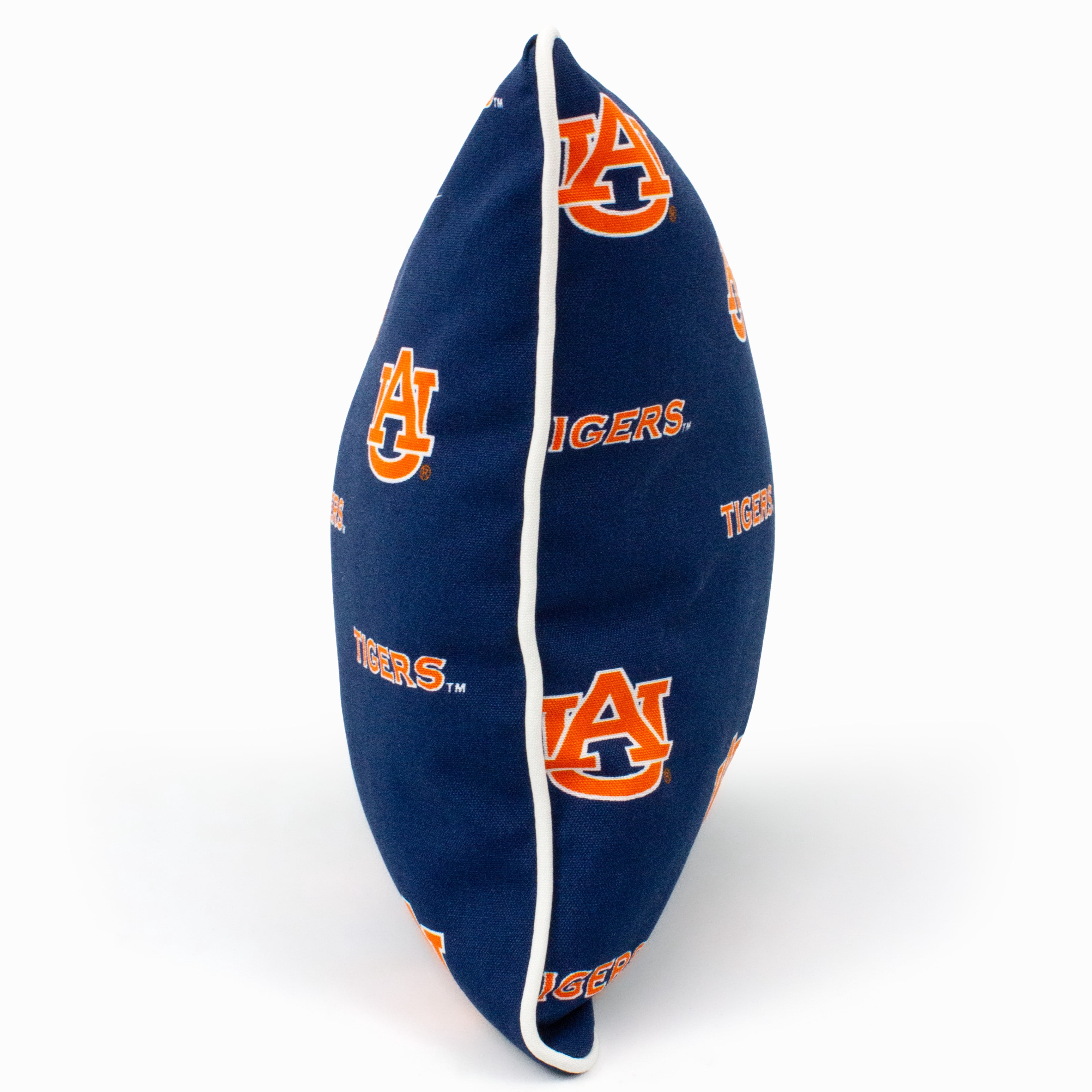 Auburn Tigers College Covers Indoor or Outdoor Decorative Pillow 16 in x 16 in