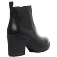 thumbnail image 3 of Vagabond Grace Women's Block Heel Slip On Leather Chelsea Boot In Black Size 6, 3 of 6