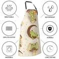 thumbnail image 5 of Honeii Frogs Print Waterproof Apron, Adjustable Kitchen Apron with Pockets,for Gardening, Dishwashing, Meat Processing, Car Washing, and Pet Grooming, 5 of 8