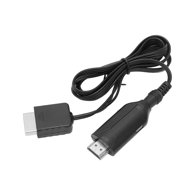 HD Multimedia Interface Adapter Cable, Plug and Play AV Output Video Game Converter for Monitor
