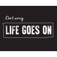 thumbnail image 2 of Braun Studio 32x26 White Modern Wood Framed Museum Art Print Titled - Life goes on, 2 of 4