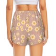 thumbnail image 2 of Lsque Cute Bee Printed Women's Running Shorts with Liner Pockets,Elastic Quick Dry Workout Athletic Gym Yoga Shorts,Womens High Waist Shorts-X-Large, 2 of 9