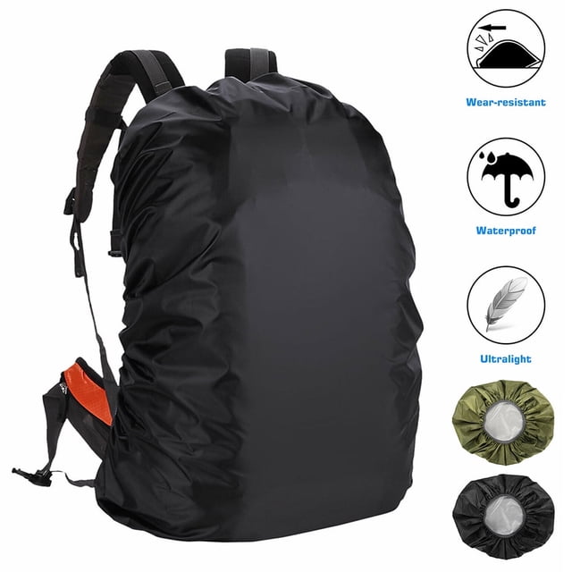 Waterproof Backpack Rain Cover Rucksack Rainproof Cover Dustproof Anti-Theft for Hiking Camping Bicycling Traveling Outdoor Activities