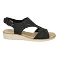 thumbnail image 2 of Easy Street Womens Alba Faux Leather T-Strap Slingback Sandals, 2 of 5