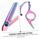 thumbnail image 3 of 4 piezas de cortapelos profesionales para barberos, peine, herramientas de peluquería para el cabello, herramientas profesionales de peluquería, Kit de aseo para perros, tijeras ER, 3 of 5
