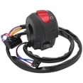 thumbnail image 5 of MATI Handlebar Control Switch Start Kill Stop Button for Suzuki SV650 GSXR600 GSXR750 Bandit 1200 600 Katana 600 750 Hayabusa 1300 TL1000 GZ250 GSX1300R GSX750F GSX600F GSF1200 GSF600, 5 of 6