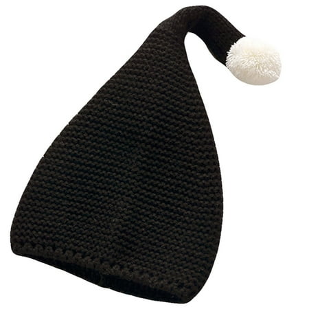 SHOPFIVE Christmas Knitting Hat Santa Claus Hats Best Gift Wool Hat For Children