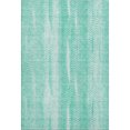 thumbnail image 2 of Addison Rugs Mayfield Washable Transitional Stripes Aqua Rectangle Rug, 8' x 10', 2 of 6
