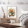thumbnail image 6 of Diamond Art Kit for Adults, Teddy Scooter Roses Cute Illustration Diamond Painting for Adults Beginners, DIY Diamond Art Painting Kits, 5D Diamond Painting Crafts for Home Decor 12x16 Frameless, 6 of 7