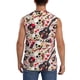 thumbnail image 4 of Fotbe Guitar Skull rock Men's Camiseta sin Mangas Estampada para Hombres, Playera Casual para Gimnasio, Entrenamiento, Playa-Large, 4 of 7