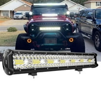 Nilight 420W 20inch Triple Row Flood Spot Combo 42000LM Bar Driving Boat Led off Road Lights for Trucks, White