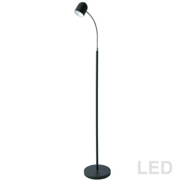 5lt Incandescent Floor Lamp Black W, Portfolio Barada 61 In Bronze Floor Lamp