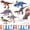 B, variant on Family Arts Crafts Set Dinosaur Toy Painting Kit - 6 Dinosaur Figurines, Decorate Your Dinosaurs, Create a Dino World Painting Toys Gifts,Fun Coloring Party Favors,Dino Party Supplies