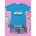 thumbnail image 3 of Be In Love With Your Life T-Shirt Juniors -Image by Shutterstock,  Large, 3 of 4