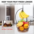 thumbnail image 3 of Frutero para encimera con colgador para plátanos Livabber, 3 of 8