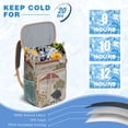 thumbnail image 6 of Backpack Cooler Portable Backpack Coolers Insulated Leak Proof,Waterproof Soft Sided Cooler Bag for Travel,Beach,Camping,Picnic,Lunch Backpack for Office Workers Family Travelers, 6 of 6