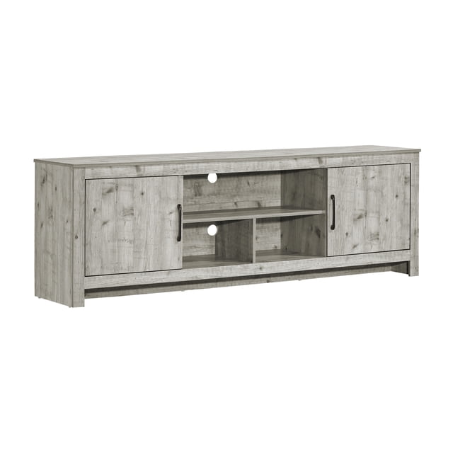 Monarch Specialties - Tv Stand, 72 Inch, Console, Media Entertainment Center, Storage Cabinet, Living Room, Bedroom, Rustic Grey Laminate, Transitional