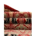 thumbnail image 6 of Unique Loom Edinburgh Collection Area Rug - Canmore (8' Round Rust Red/Beige), 6 of 7