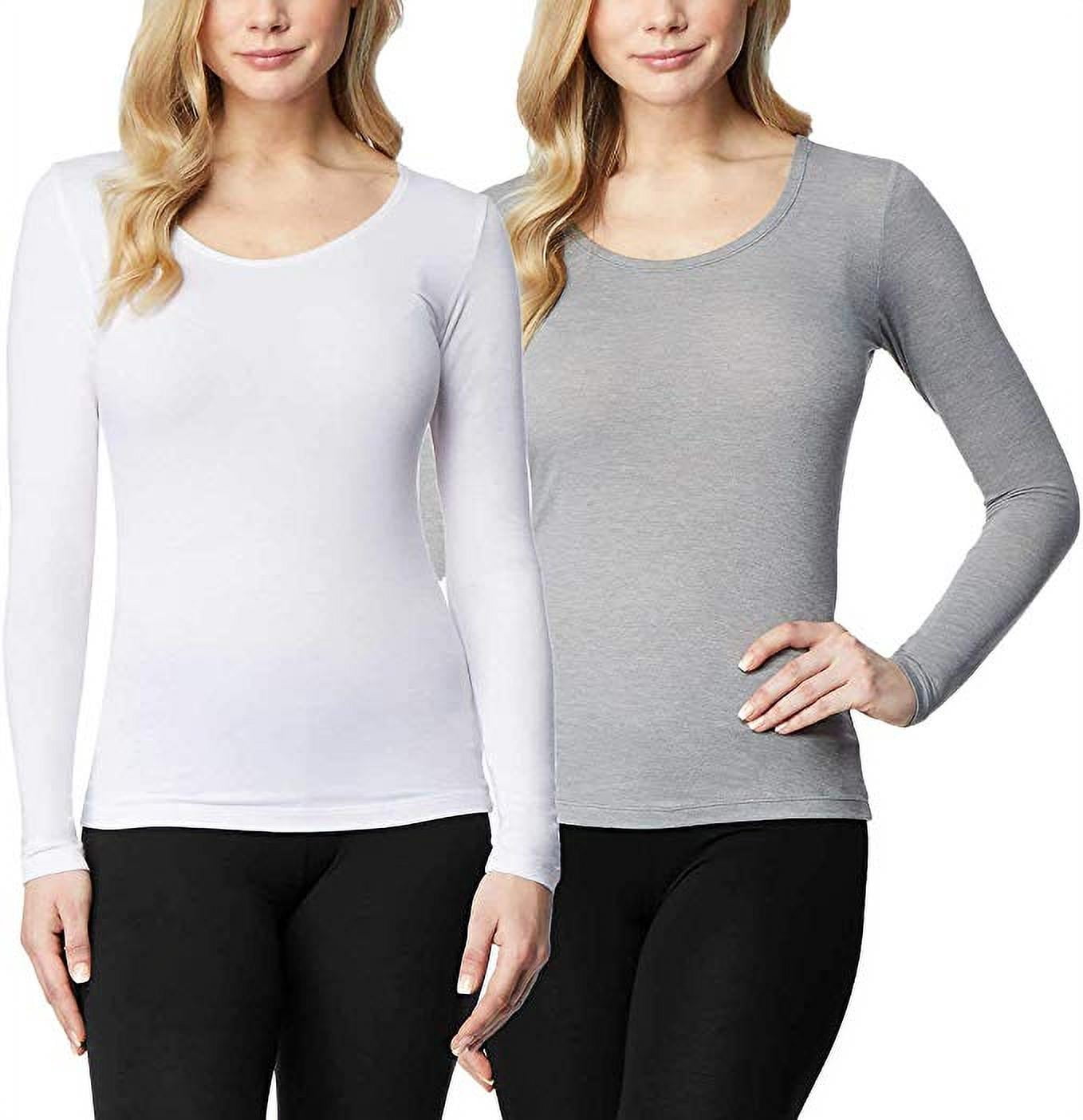 32 Degrees Women's Cozy Heat Long-Sleeve Top Scoop  Neck select color /size XL 