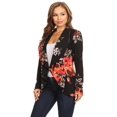thumbnail image 4 of MOA COLLECTION Women's Classic Casual Work Draped Open Front Blazer with Plus Size, 4 of 5