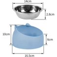 thumbnail image 2 of Cuenco para gatos, cuenco inclinado para gatos, cuenco inclinado para gatos con plataforma de 15 °, cuenco para perros pequeños, cuenco antideslizante para gatos y perros, cuenco elevado e inclinado, 2 of 4