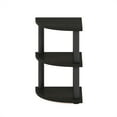 thumbnail image 5 of Furinno Turn-N-Tube 3-Tier Corner Countertop Organizer Shelf, Espresso/Black, 5 of 6