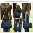 thumbnail image 4 of FORMRS Womens Shoulder Bag with Chain Strap Clutch Purse Cute Tote Handbag, Christmas Whimsy, 4 of 7