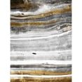 thumbnail image 3 of Villa, Milli 15x18 Black Modern Framed Museum Art Print Titled - Gold Flow, 3 of 5