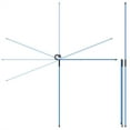 thumbnail image 2 of Sonducket Palo de alineación de golf de fibra de vidrio, tres partes, 122 cm, ajuste de gestos, accesorios de herramientas de varilla indicadora de Golf Azul Sonducket OD002783-03, 2 of 6