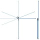 thumbnail image 2 of Sonducket Palo de alineación de golf de fibra de vidrio, tres partes, 122 cm, ajuste de gestos, accesorios de herramientas de varilla indicadora de Golf Azul Sonducket OD002783-03, 2 of 6