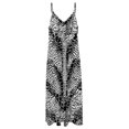 thumbnail image 4 of Animal Print Patterns Sleeveless Dress for Women Clothing Female Women's Summer Skirt, 4 of 7