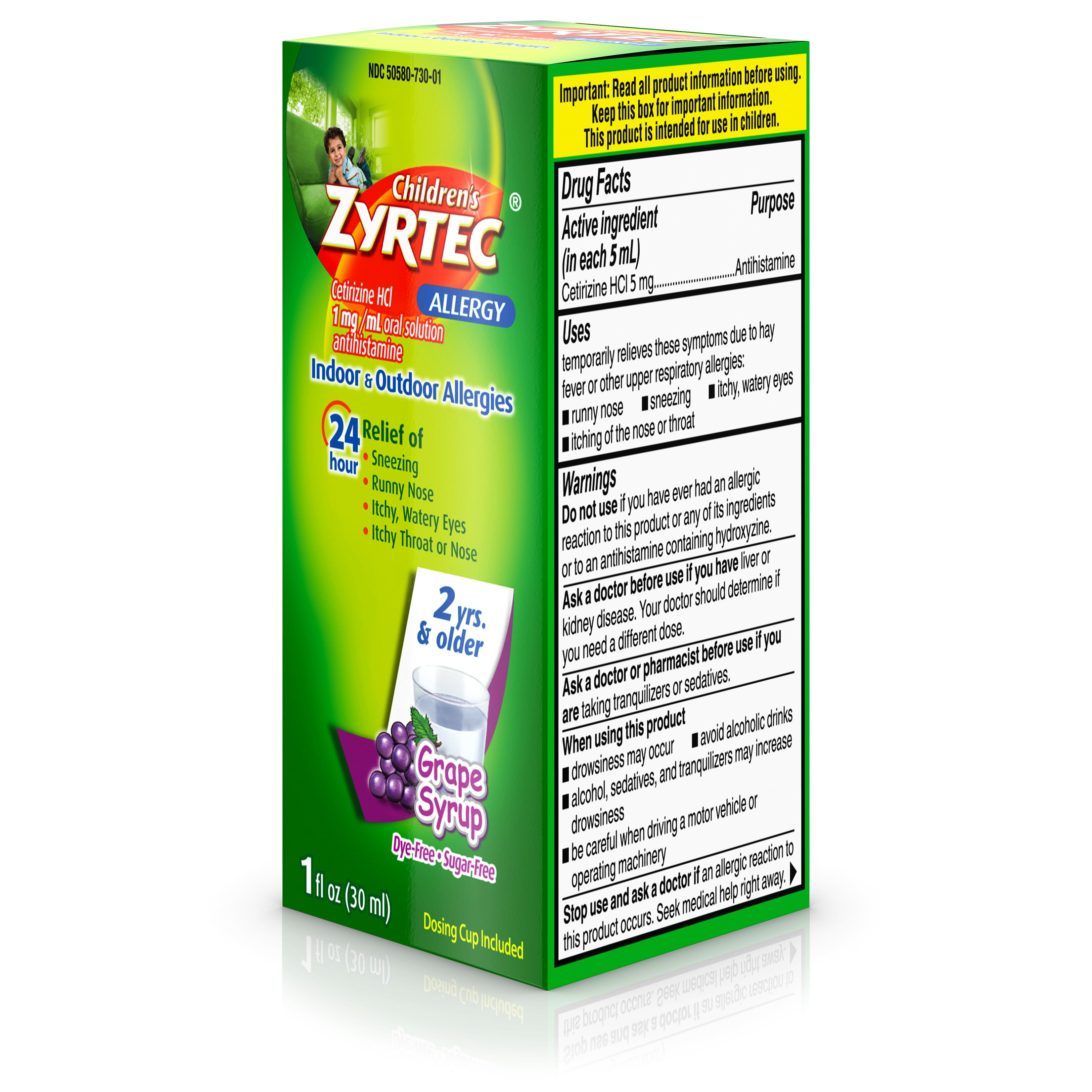 Zyrtec Syrup For Infants Kids Matttroy