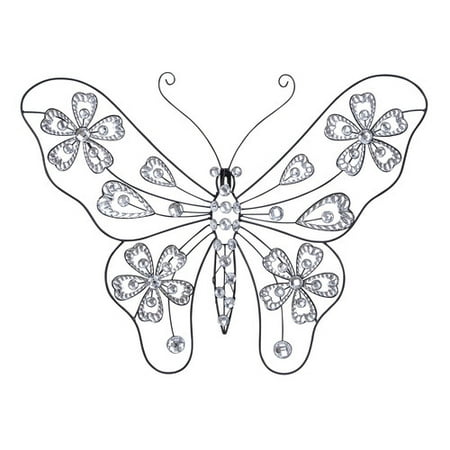 Creative Metal Acrylic Butterfly