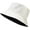 White, variant on Kukuzhu Unisex Stylish Waterproof Bucket Hat PU Leather Rain Hats Reversible Packable Multicolor Travel Sun Fishmen Cap