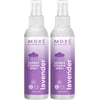 MOXE Lavender Shower Spray Aromatherapy Essential Oils Steam Therapy Shower Mist for Relaxation 4 oz 2 Pk