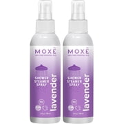 MOXE Lavender Shower Spray Aromatherapy Essential Oils Steam Therapy Shower Mist for Relaxation 4 oz 2 Pk