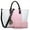 Pink & White, variant on Dasein Women's Handbags Purses Large Tote Shoulder Bag top Handle Satchel Bag for Work