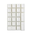 thumbnail image 2 of enqiretly Mechanical Keyboard Numeric Keycaps Layout Dustproof Waterproof Office 21Key for OEM White, 2 of 5