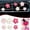 Pink, variant on 6 Pcs Daisy Flower Air Vent Clip Accessories Air Conditioning Outlet Clip Car Air Freshener Dashboard Accessories Charm Car Inter Decor(3 cm, 3.3 cm,Red, Pink, White)