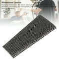 thumbnail image 3 of Microphone Handle Cover Sparkly Bling Rhinestone Sleeve Wrap SM58 Microphone Decorative for Weddings Parties, 3 of 7