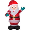 thumbnail image 1 of Airblown Inflatables G08 113383X 3.5 in. Animated Waving Santa Inflatable with Candy Candy, 1 of 1