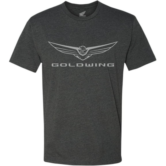 Licensed Goldwing Excursion Mens Short Sleeve T-Shirt Charcoal MD