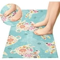 thumbnail image 4 of Coolnut Spring Easter Bunnies Bathroom Rugs Bath Mat 39 x 20 Inch Non-Slip Extra Soft and Absorbent Shaggy Bath Carpet for Tub, Shower, Bathroom Home Decor Gifts, 4 of 7