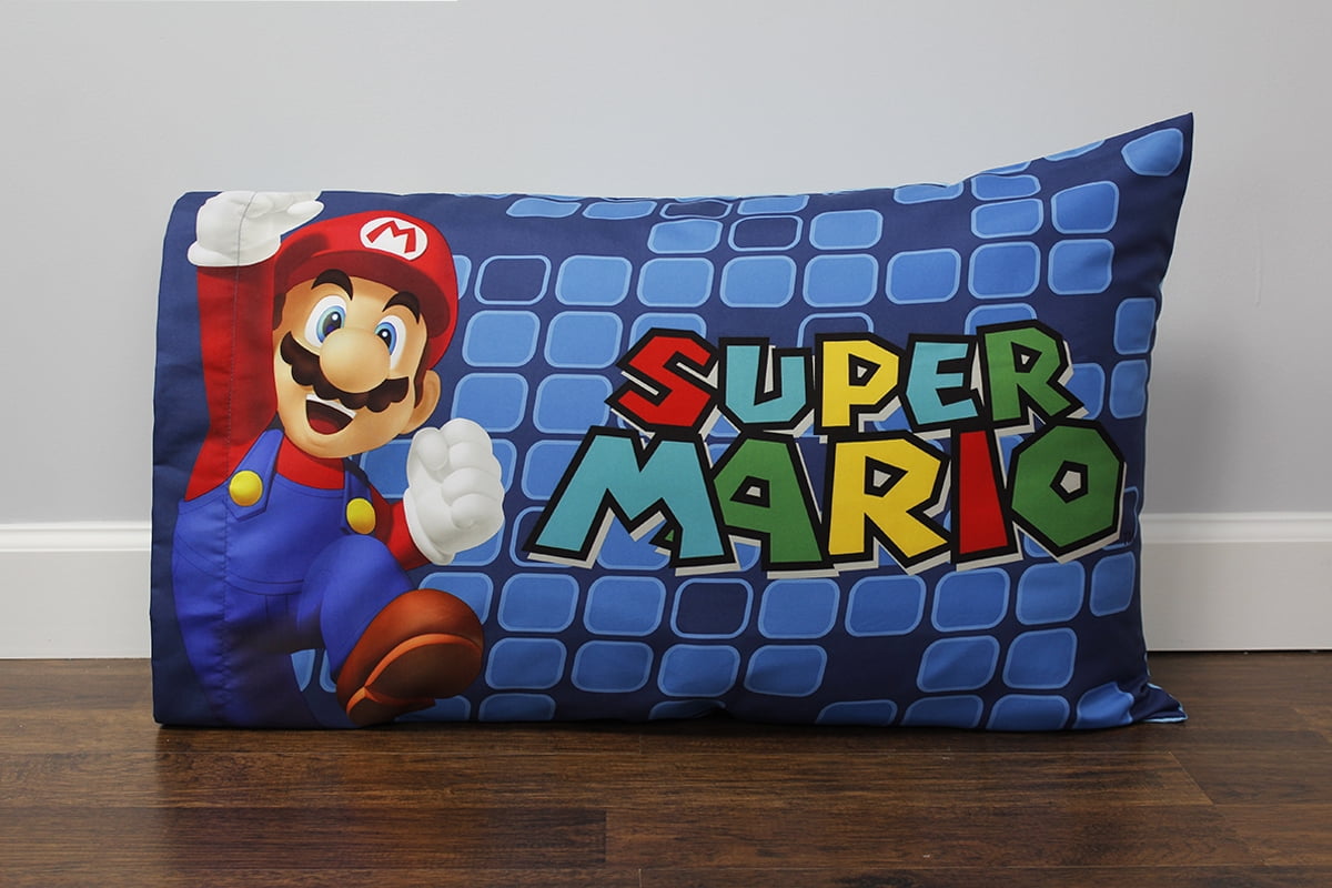super mario pillowcase
