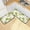 Cartoon Dinosaur and Kiwi Fruits, variant on Dailycode 2 Pcs Kitchen Rug Set Non Slip Absorbent Soft Floor Mats for Kitchen Bathroom Rococo Red Pink Yellow Rose 19.7"x27.6"+19.7"x47.2"