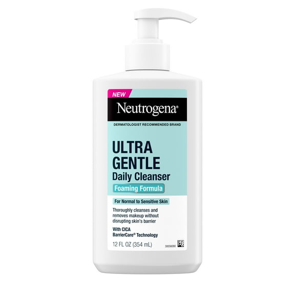 Neutrogena Ultra Gentle Daily Foaming Facial Cleanser, 12 fl. oz